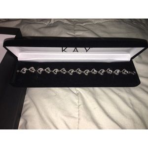 Diamond Heart Bracelet